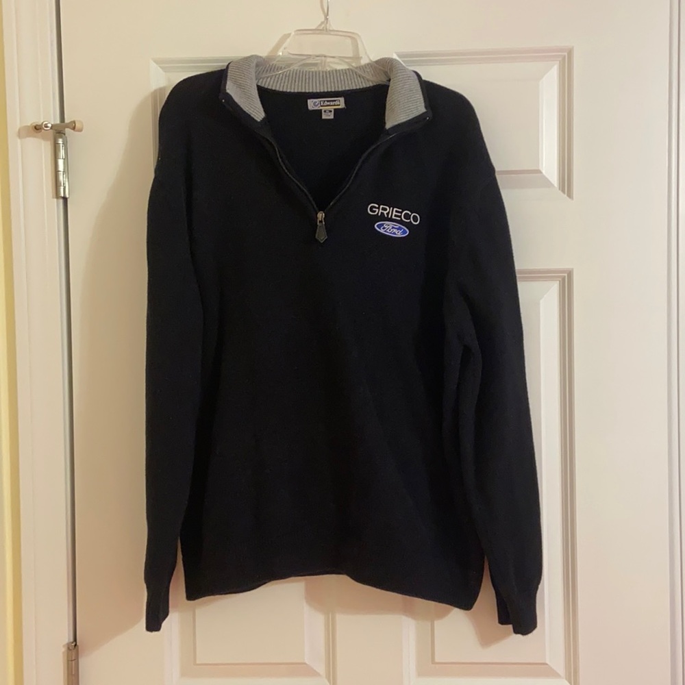 Men’s quarter zip sweater